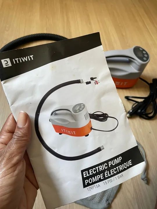 Bomba Elétrica de Stand Up Paddle até 15 PSI - 127V - ITIWIT - Foto 5
