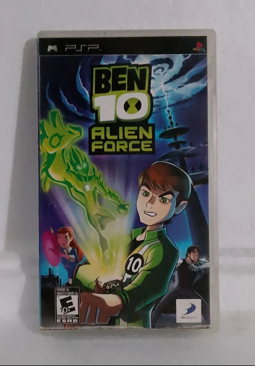 Jogo de psp Ben 10 alien force