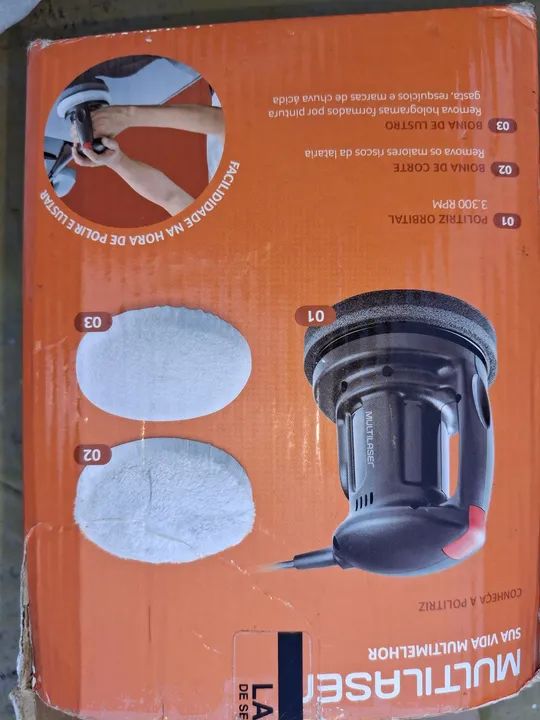 Máquina portátil de dar brilho