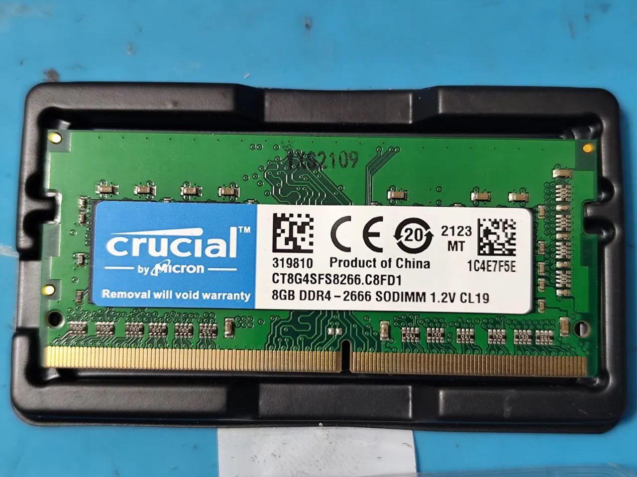VENDO MEMÓRIA RAM DDR4 8GB P/NOTEBOOK 