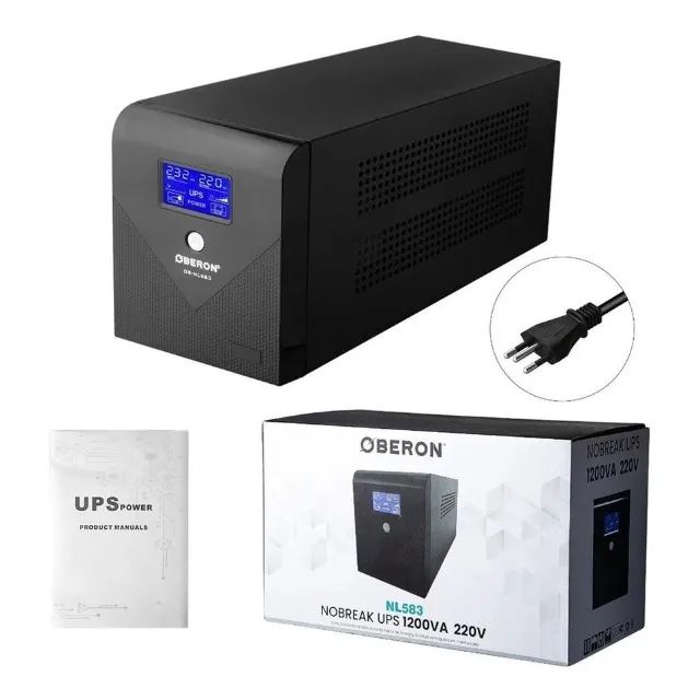 Nobreak Backup Ups 1200va 720w Entrada E Saida 220v Or-nl583 - Foto 3