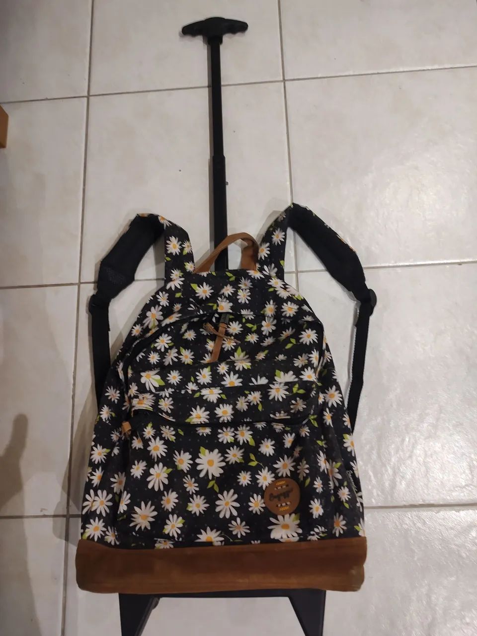 Mochila de costas e carrinho batata - Foto 2