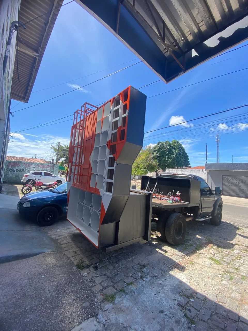 Vendo Estrutura de som automotivo
