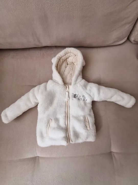 Casaco Early Days com capuz 0-3 meses<br> - Foto 2