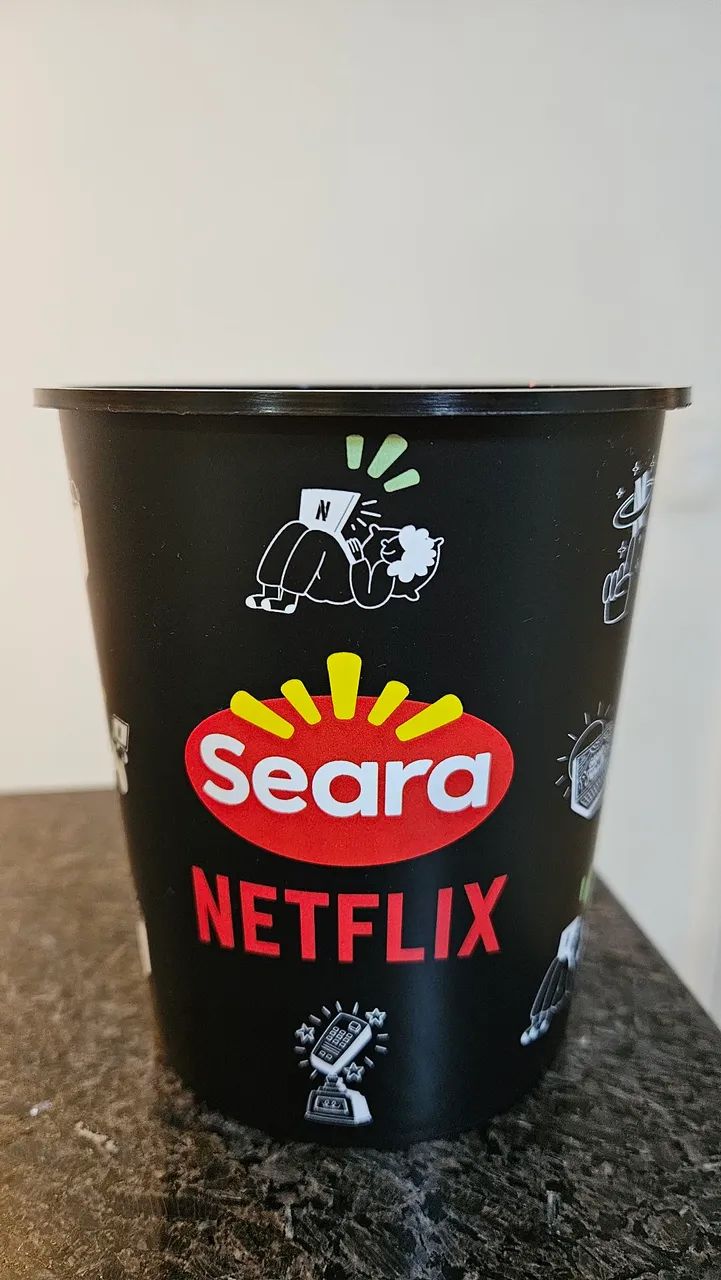 Mini Balde Netflix Seara