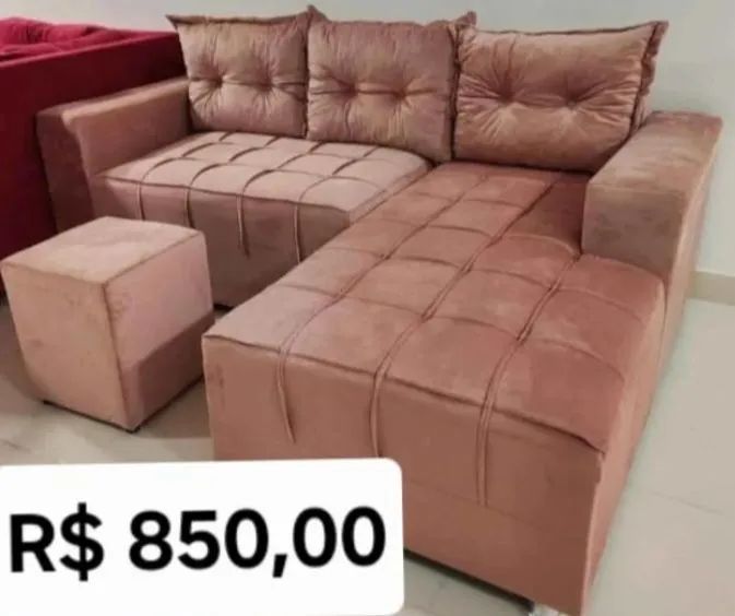 Sofás com cheise (Confortável e de alta qualidade) 417563183227883525