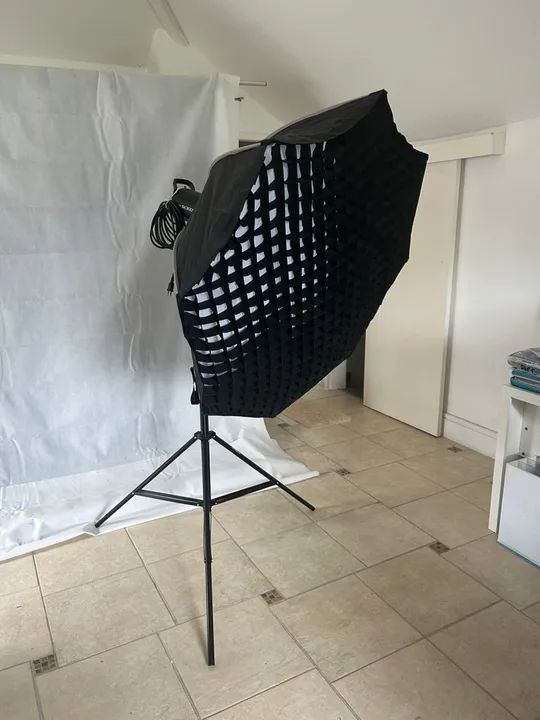 Kit completo de iluminação para estúdio fotográfico  - Foto 4