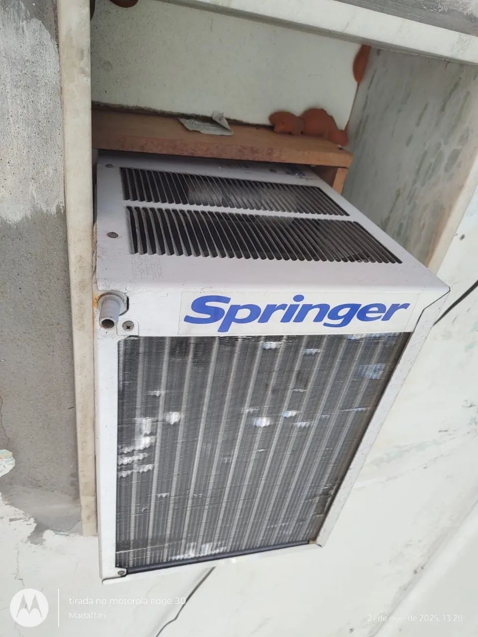 AR CONDICIONADO SPRINGER 7500 BTUs (PERFEITO ESTADO) - Foto 2