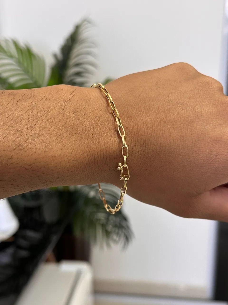 Pulseira Tijolinho Ouro18k Zera  - Foto 4