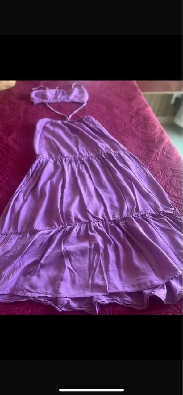 Conjunto Novo Roxo P