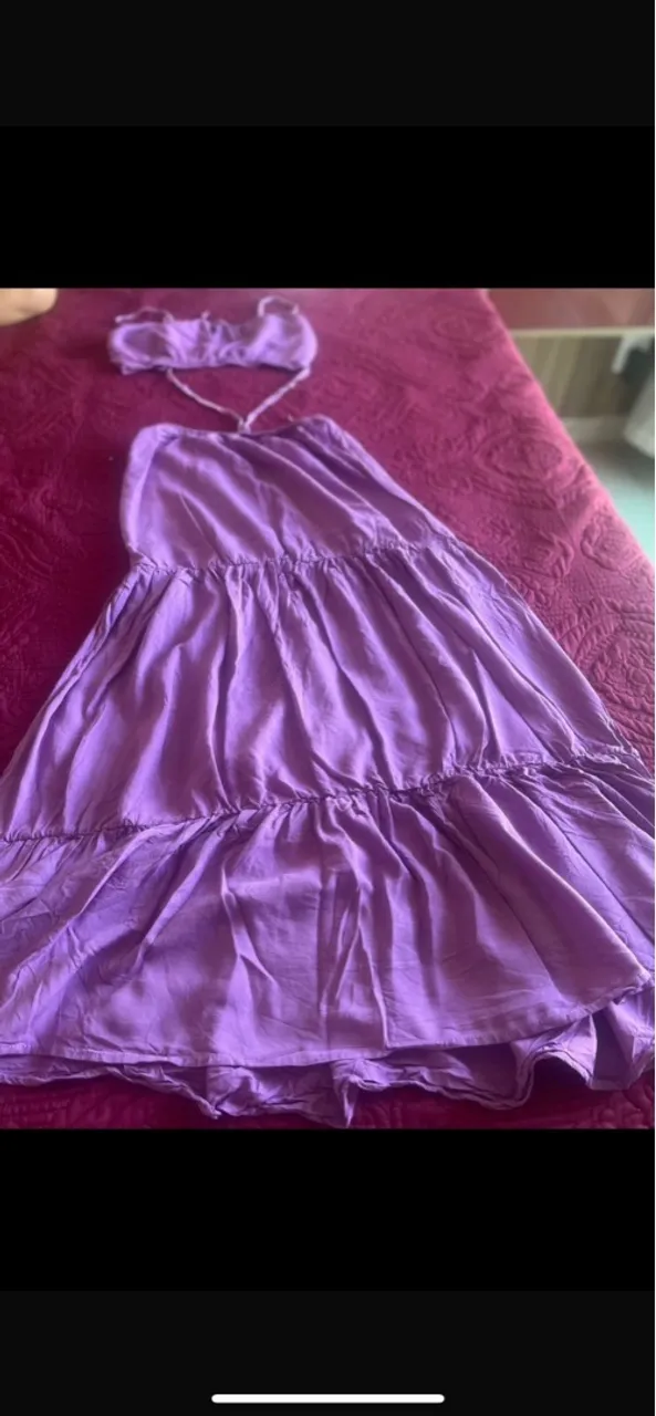 Conjunto Roxo P