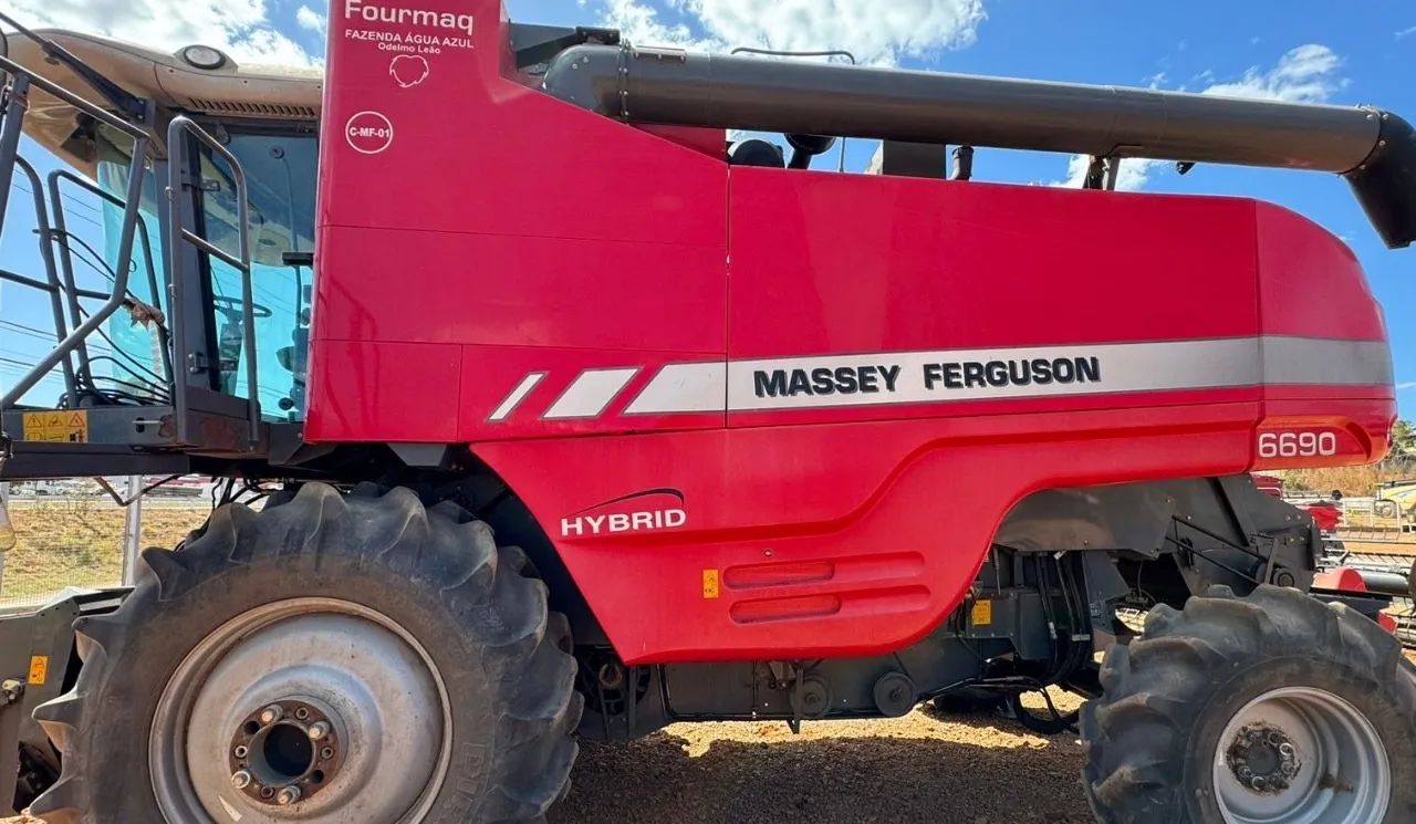 Colheitadeira Massey Ferguson 6690, ano 2020 - Foto 4