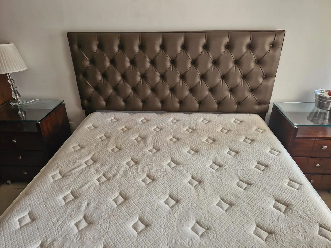 CAMA BOX CASAL QUEEN SEMI-NOVA - Foto 2