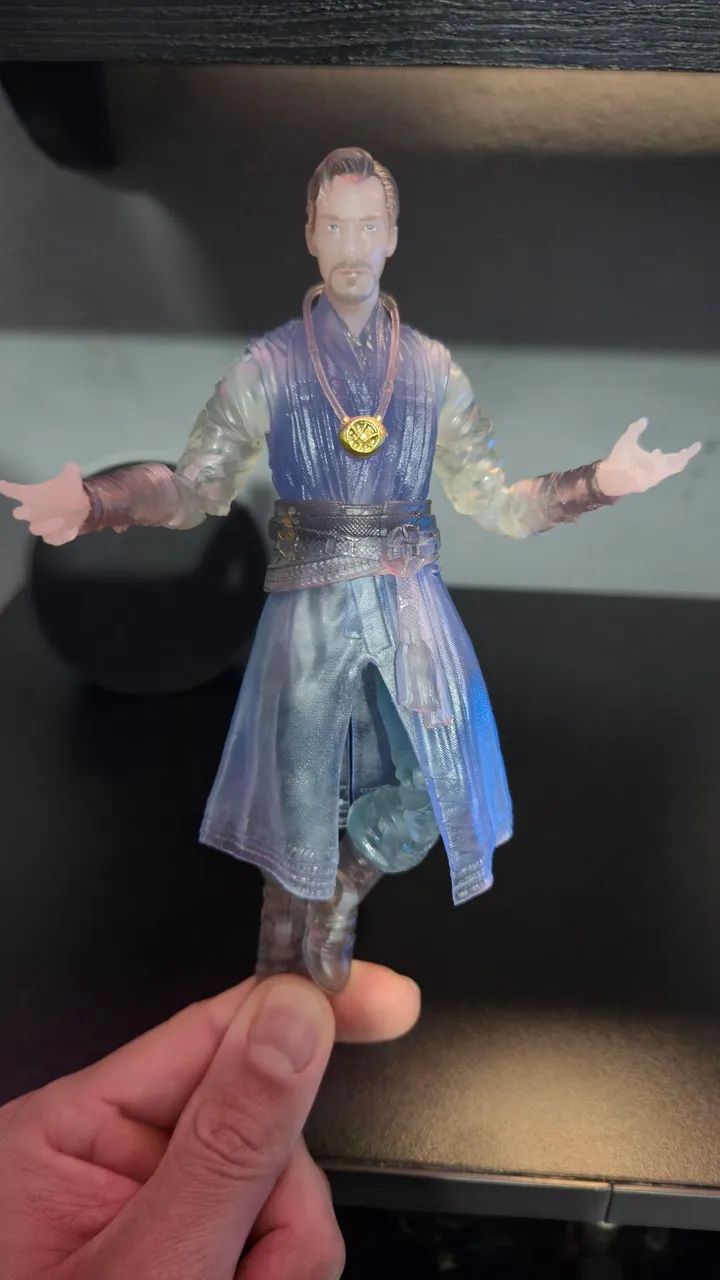Figura Dr. Estranho translúcido - Figura de Ação