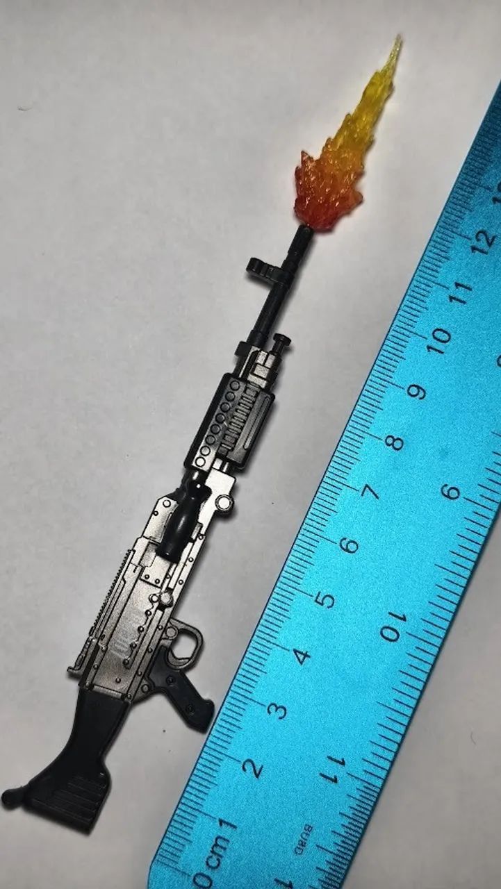 Acessório p/ boneco Marvel Legends (com efeito de faíscas) 2 cm x 11 cm ideal p/ Punisher - Foto 3