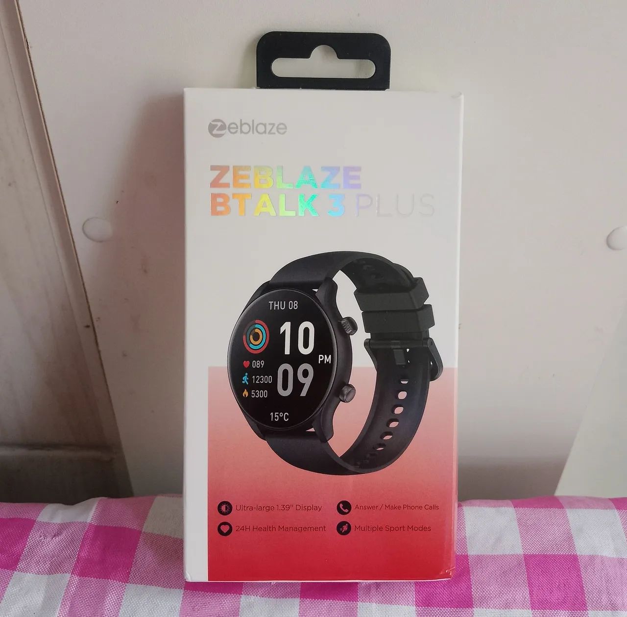 Zebraze btalk plus Lilás com tela 136. AMOLED - Foto 4