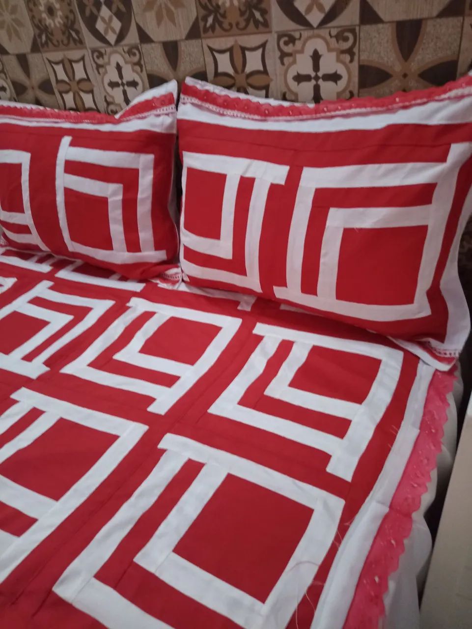 Promoção Colcha patchwork casal 99,00 - Foto 3