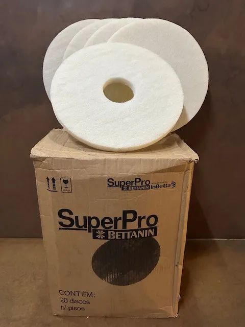 DISCO LUSTRADOR BRANCO 350MM BETTANIN