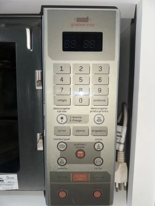 Forno Micro-ondas Brastemp Máxi gratine inox - Foto 2