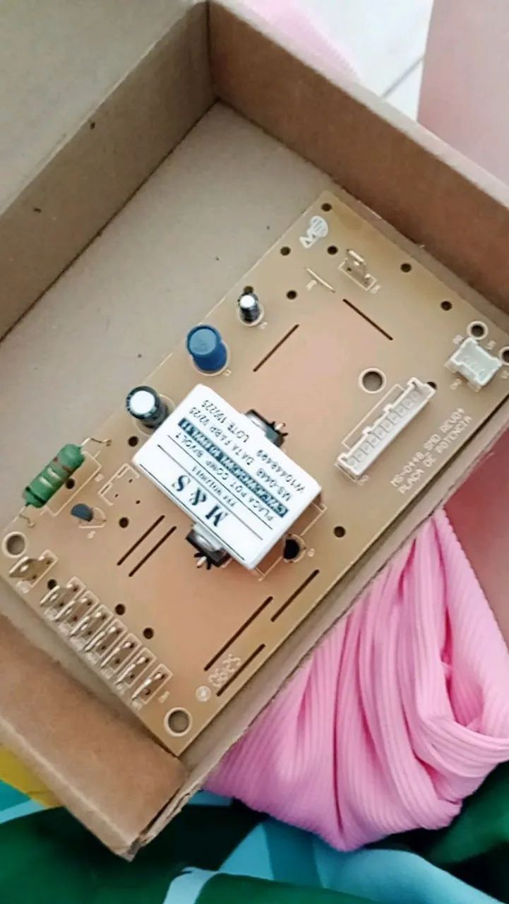 Placa de máquina Brastemp Consul 