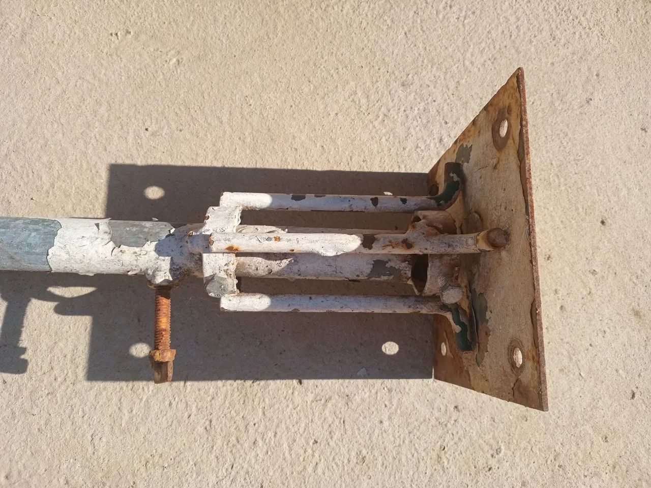 Cano de ferro para antena (6,07 metros) - Foto 6