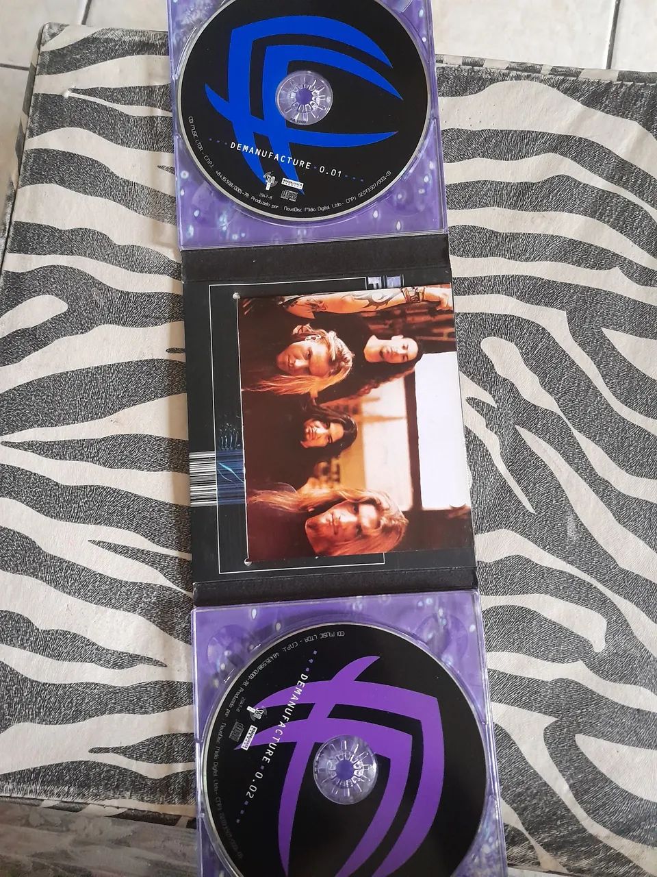 Cd digipack duplo  - Fear Factory - Demanufacture - Foto 2