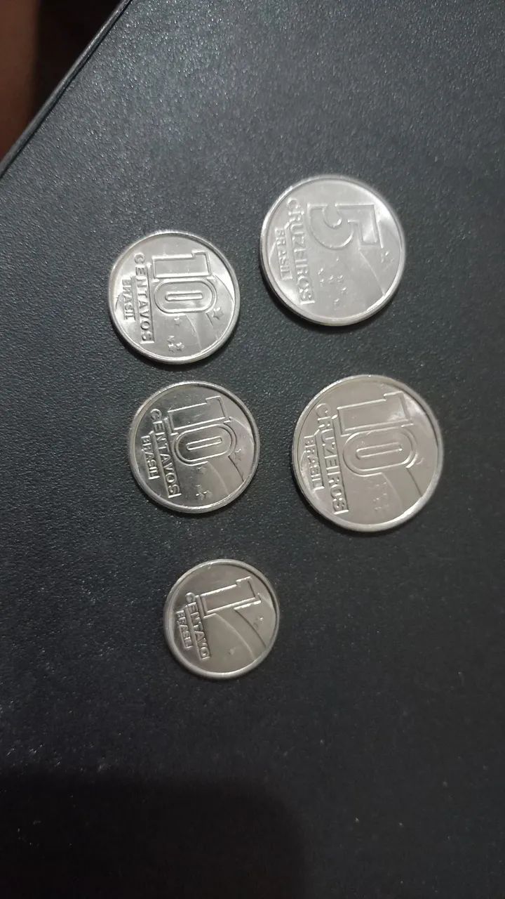 Moedas Antigas - Coleção 1988/1991 - Foto 2
