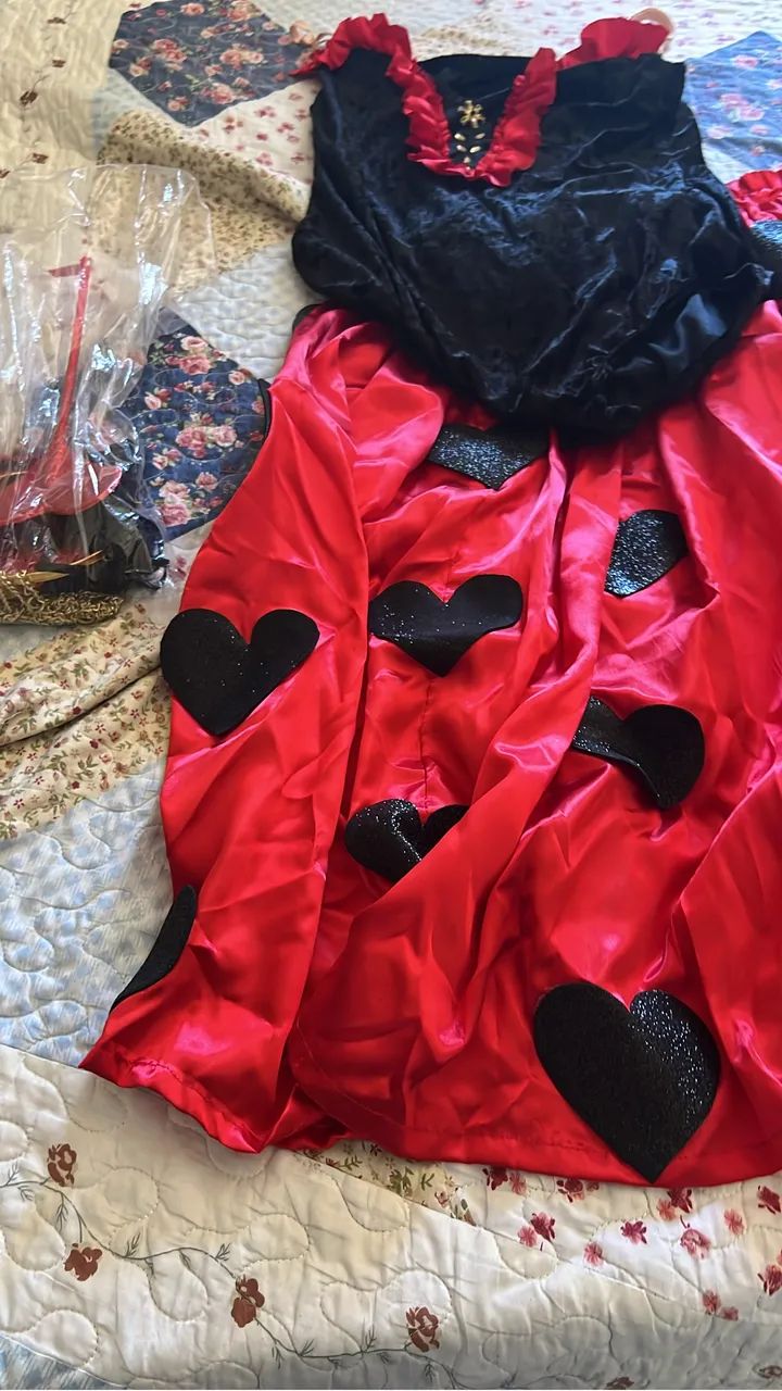 Cosplay Rainha de copas/Rainha vermelha da Disney - Foto 4