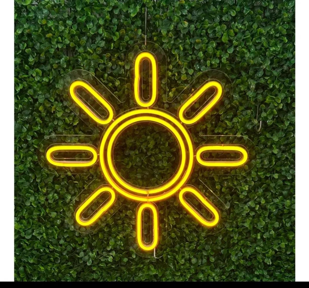 Luminária Sol Neon Led