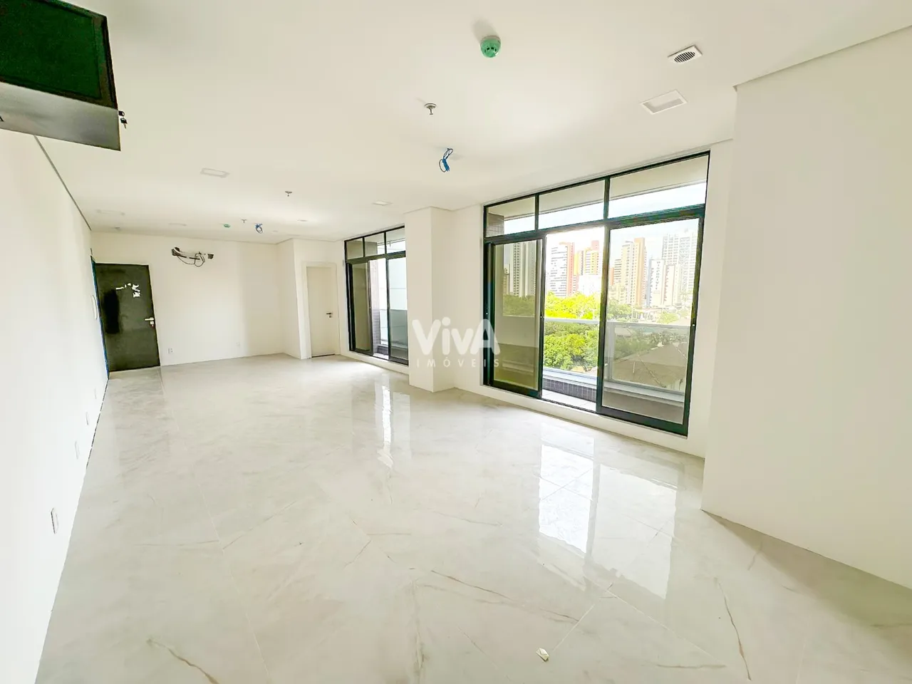 Salas unificadas com 59,88m² no BS Design