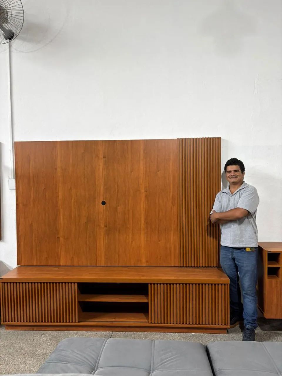 Rack com painel peça nova pronta entrega @dicasabh - Foto 2