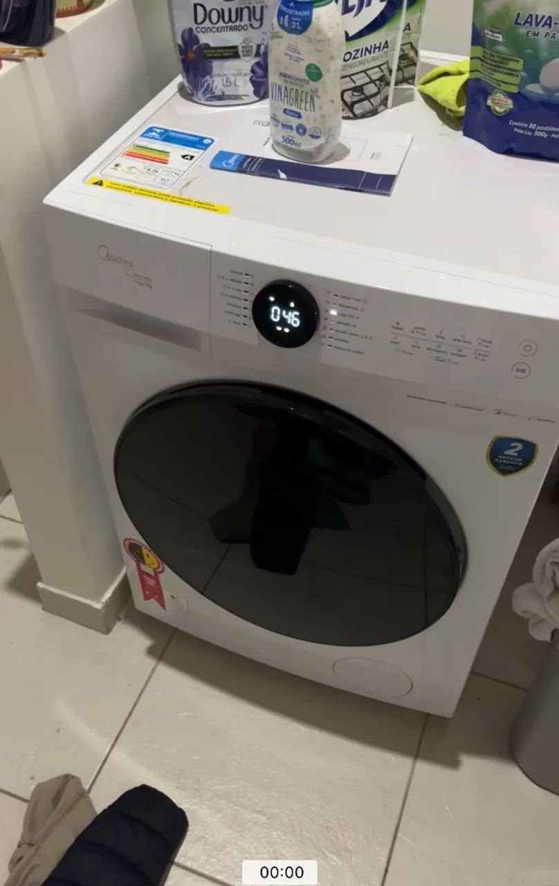 Lava e Seca Midea MF200 - Usada - Foto 3
