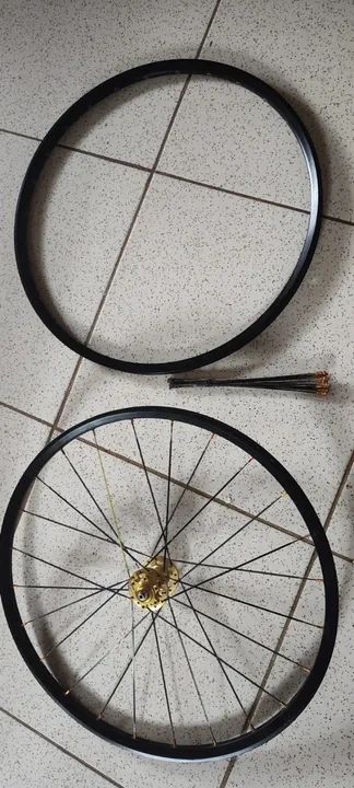 Jogo de Rodas Aro 26" Vicinitech Modelo XC1550 Freio a Disco (Incompleto) - Foto 2