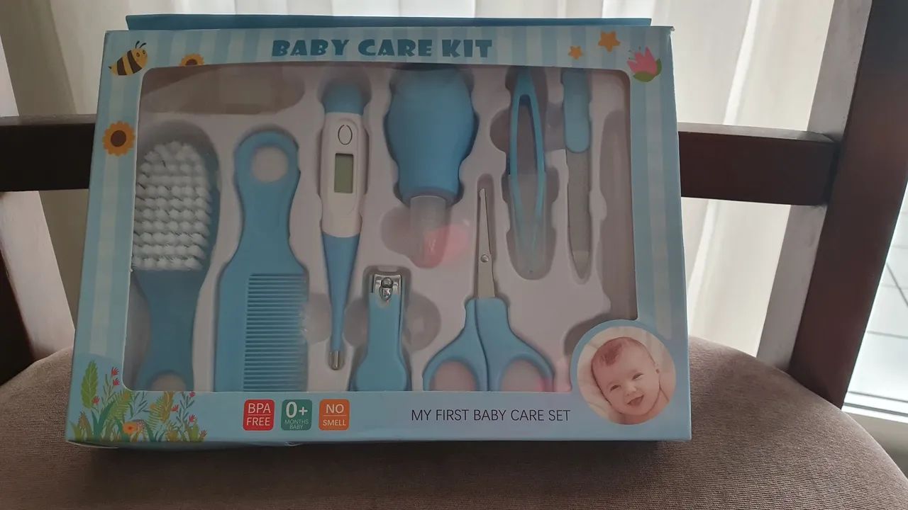 Kit de higiene para bebê - 10 peças - Foto 3