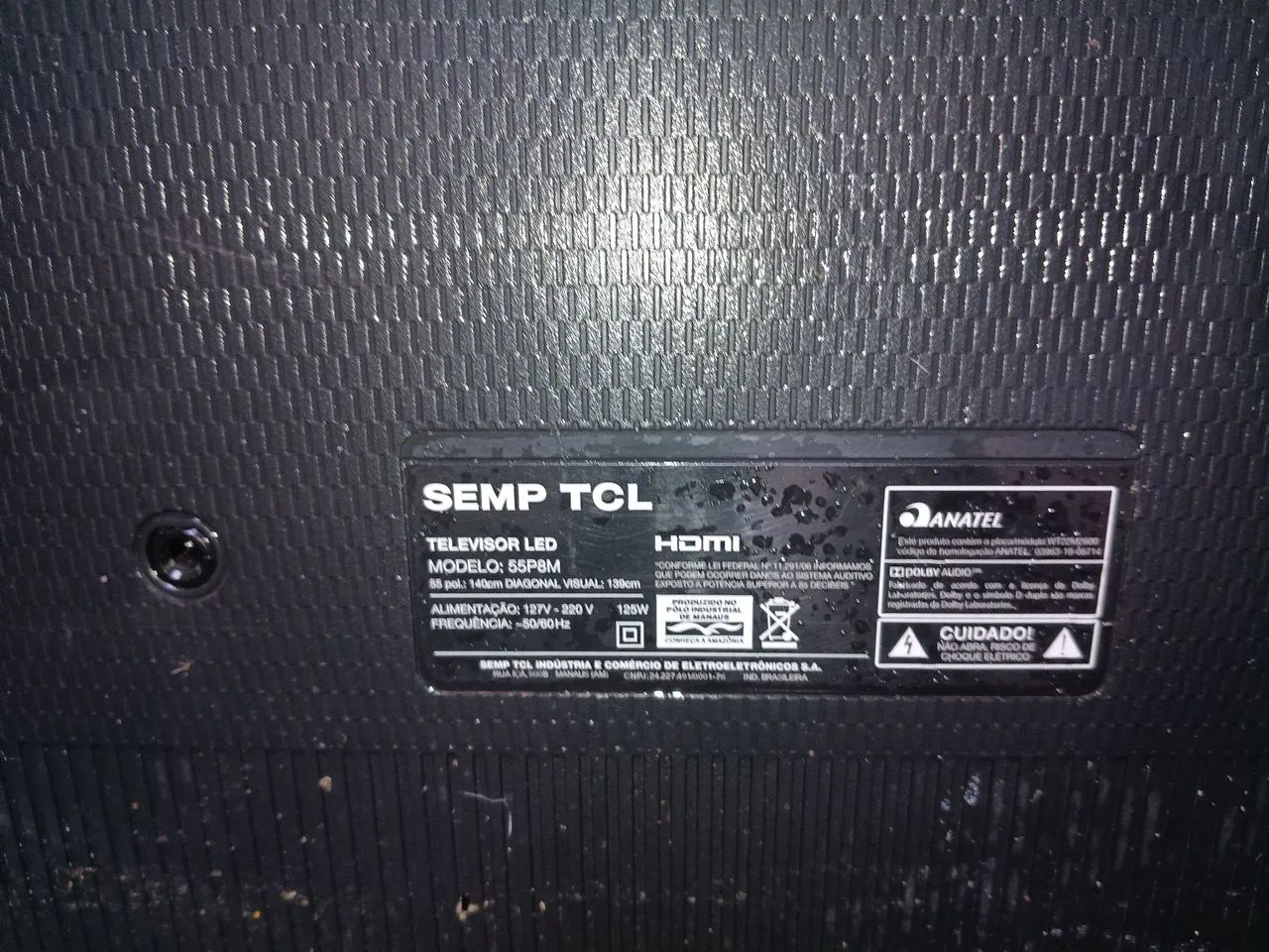 Vendo duas tvs para retirar peças , uma marca TCL 55 polegadas e uma marca LG 60 polegadas - Foto 3