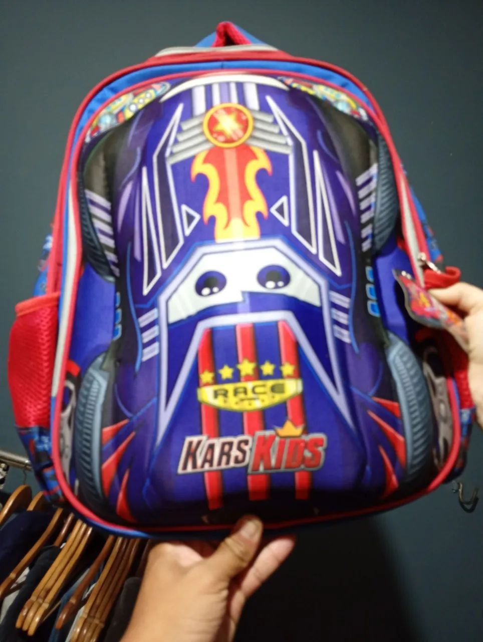 Mochila carros, com efeito 3D e anti impacto  - Foto 3