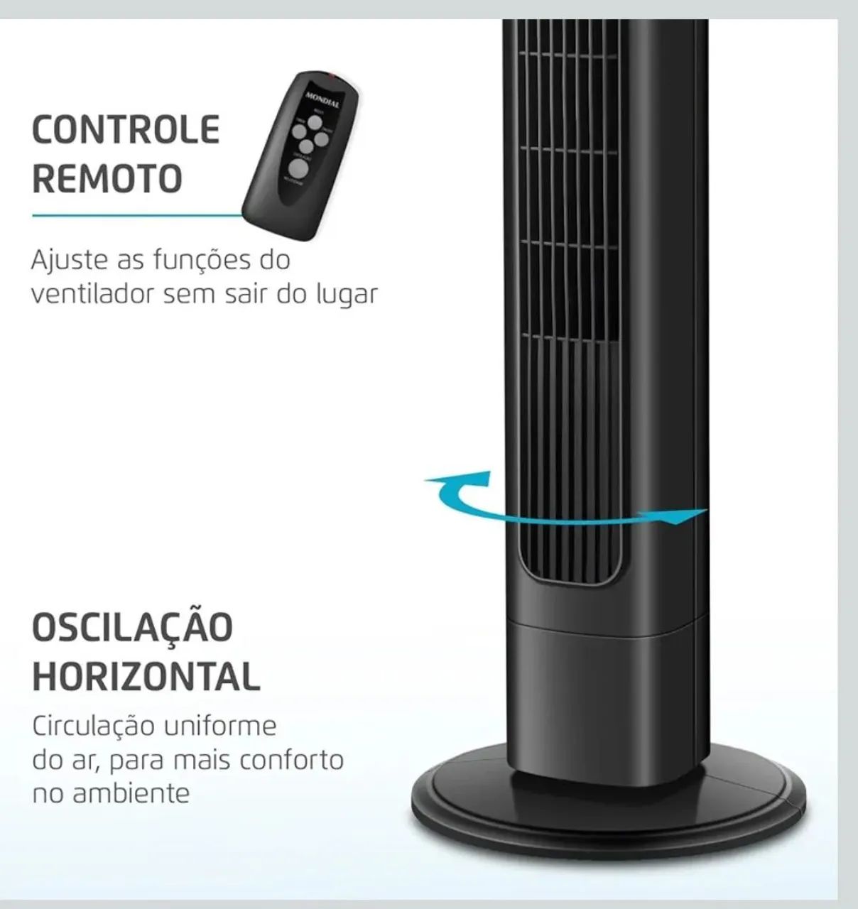 Ventilador Torre Mondial  - Foto 5