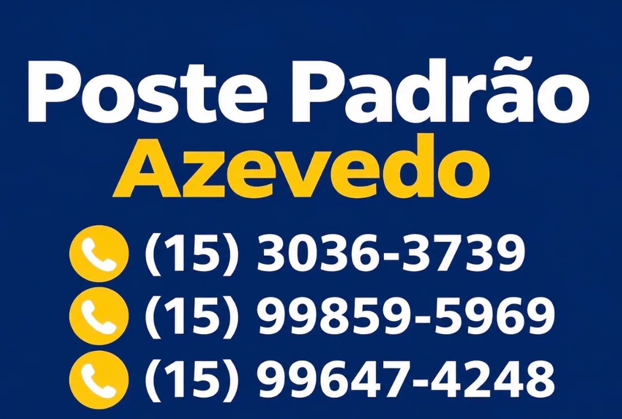 POSTE PADRÃO E ABRIGO PARA LIGAÇÃO DE ÁGUA  - Foto 2