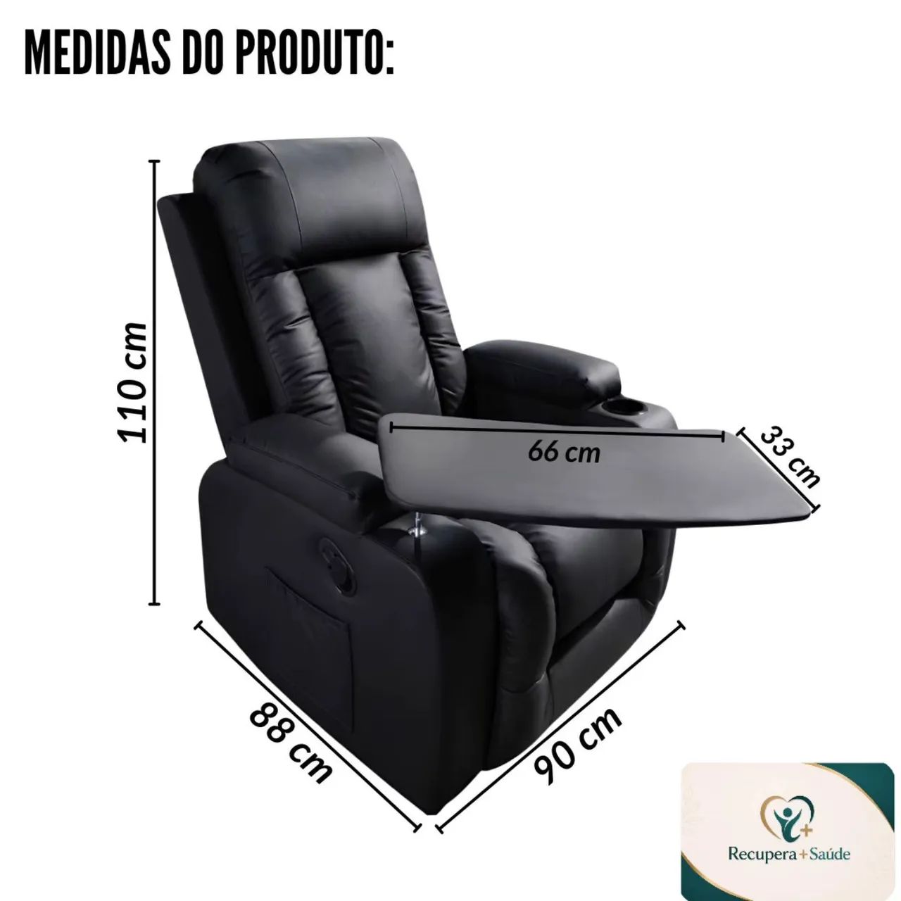 Aluguel de Poltrona reclinável para pós operatório. - Foto 4