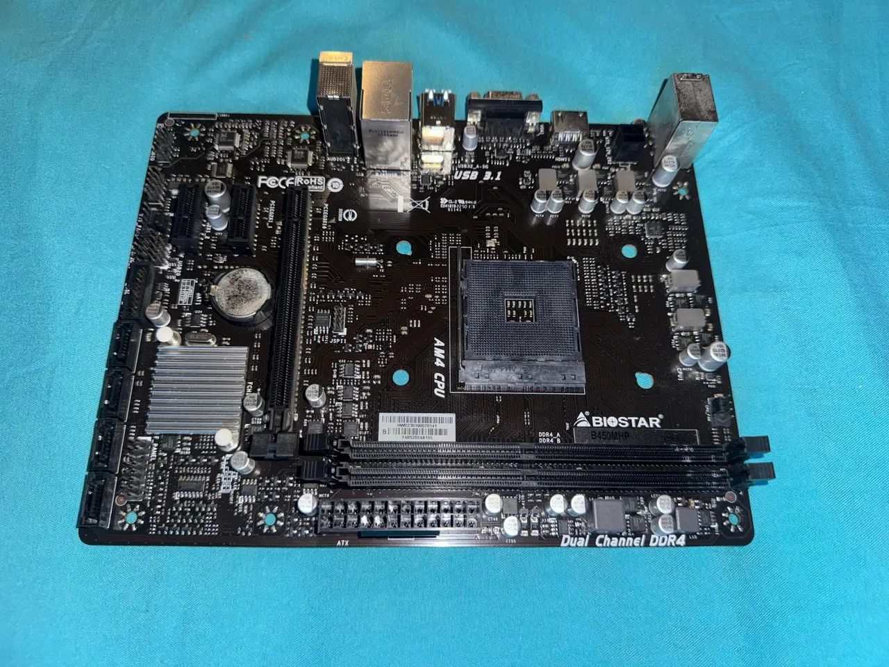 Placa Mãe Biostar B450MHP 6.1 - Foto 2