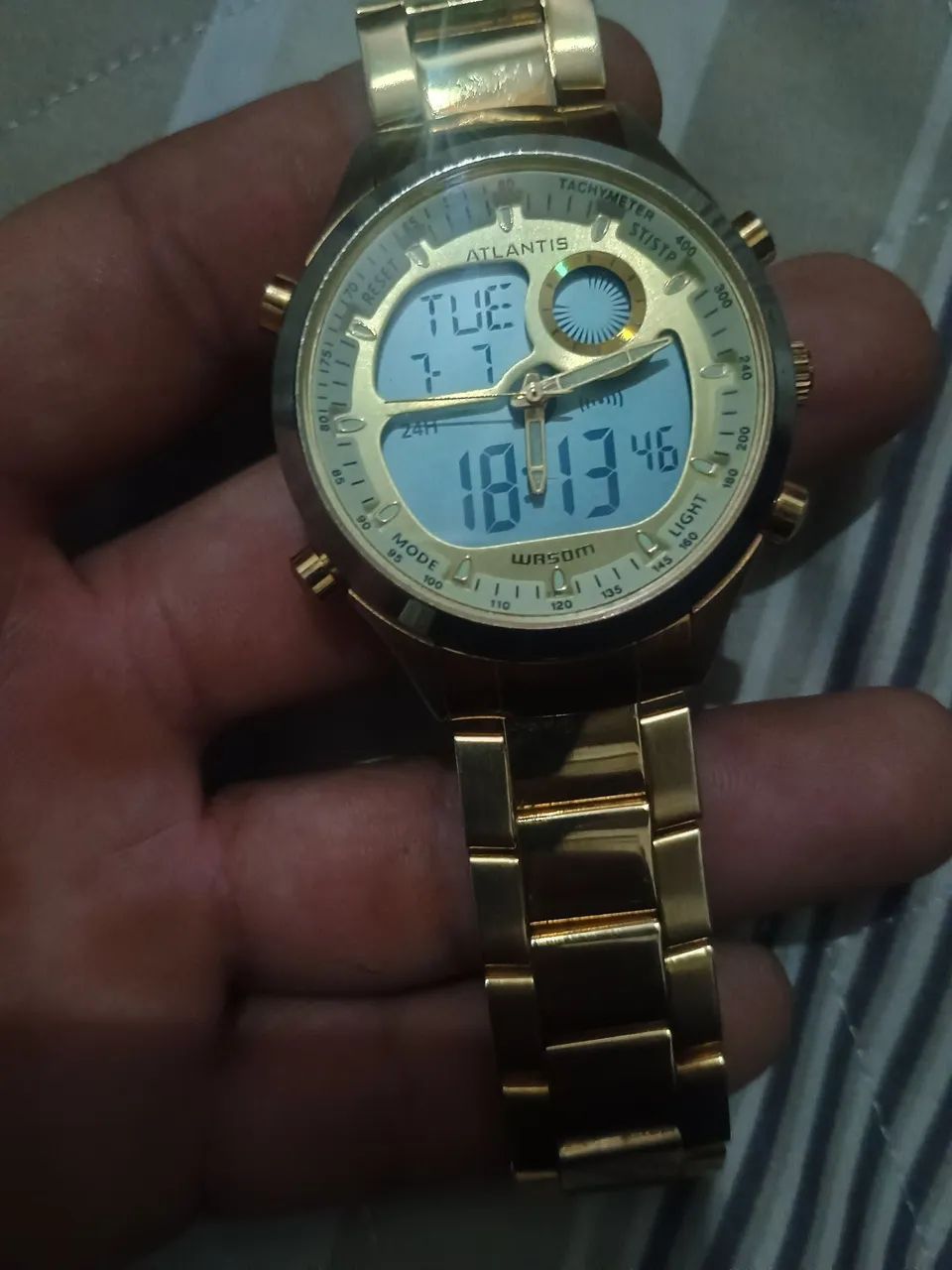 Relógio Atlantis Wassom original barato