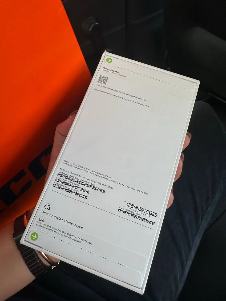 iPhone 17 pro/ pro Max 7450 lacrado  - Foto 2