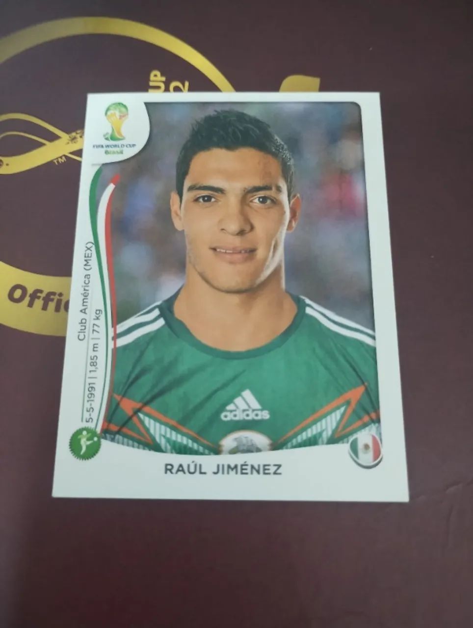 Figurinhas Seleção do México Raúl Jimenez e Rafa Marquez  - Foto 2