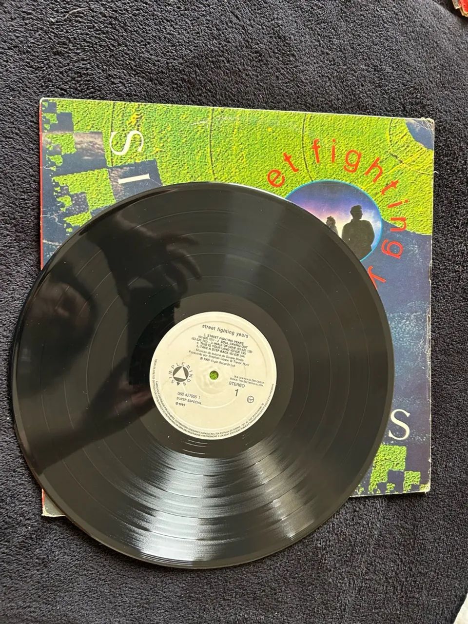 Vinil Simple Minds - Street Fighting Years  - Foto 3