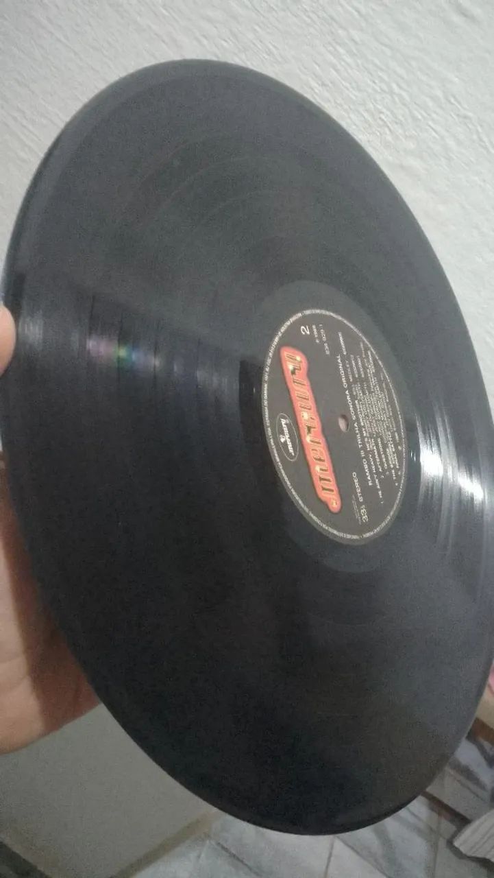 LP filme Rambo 3, mídia boa - Foto 2