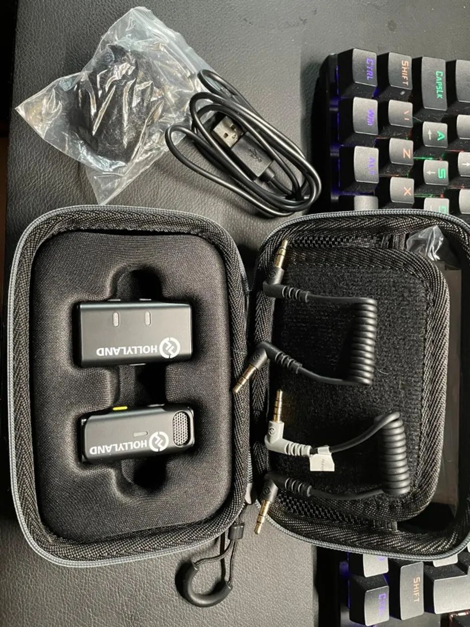 Microfone Hollyland Sem Fio Lark M1 (pouco uso) - Foto 2