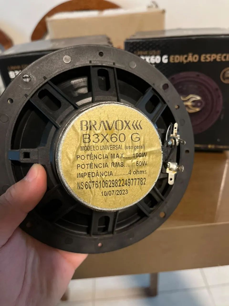 Kit alto falante Bravox triaxial 6 polegadas  - Foto 4