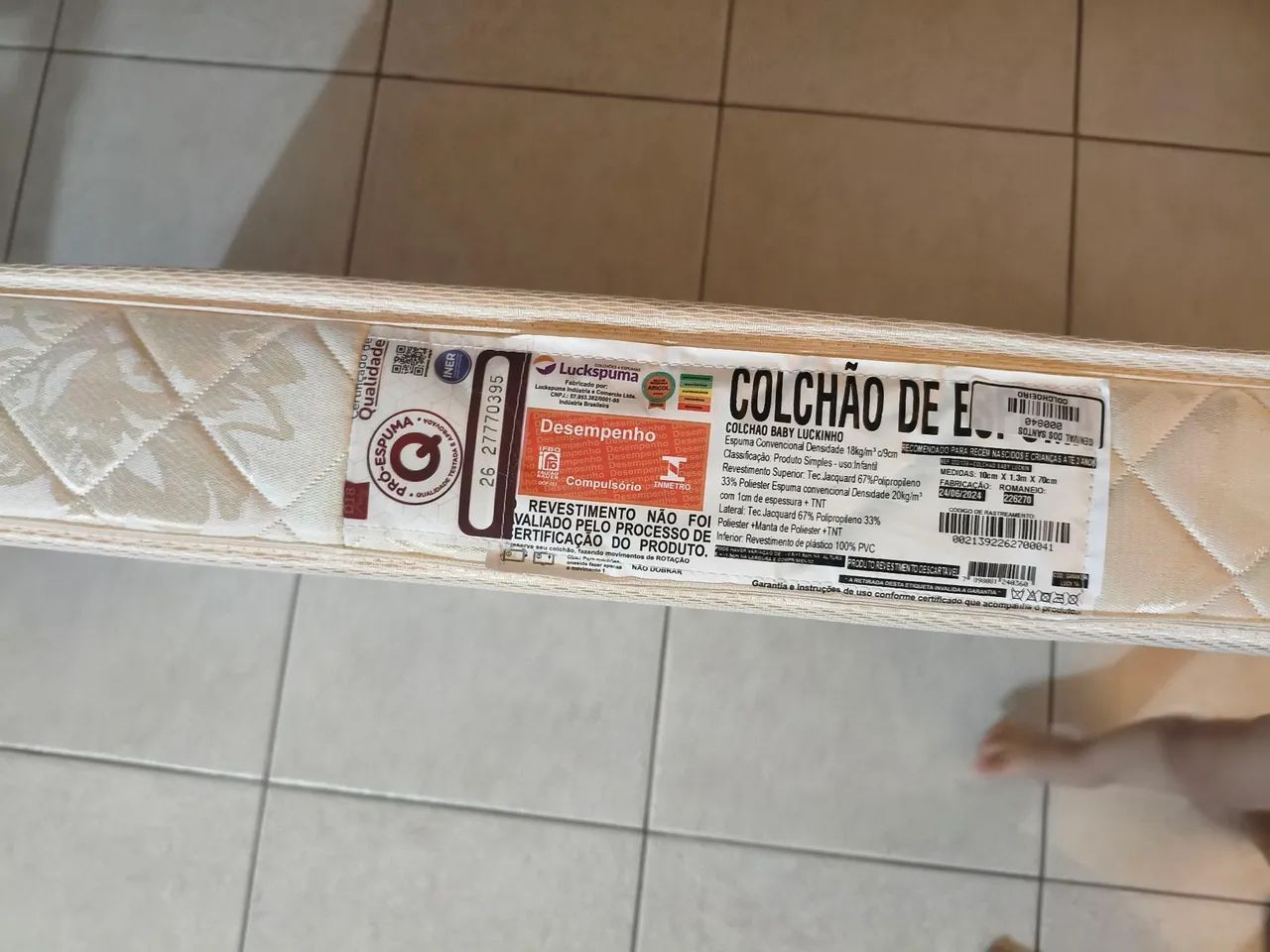 Colchão baby Luckinho - Foto 2