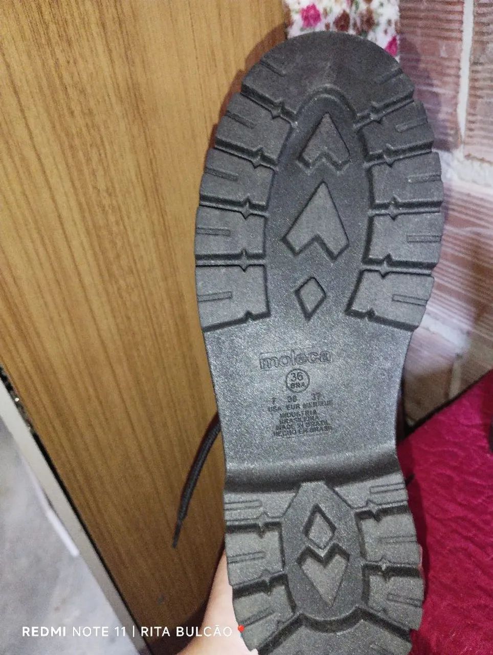 Bota coturno moleca - Foto 3