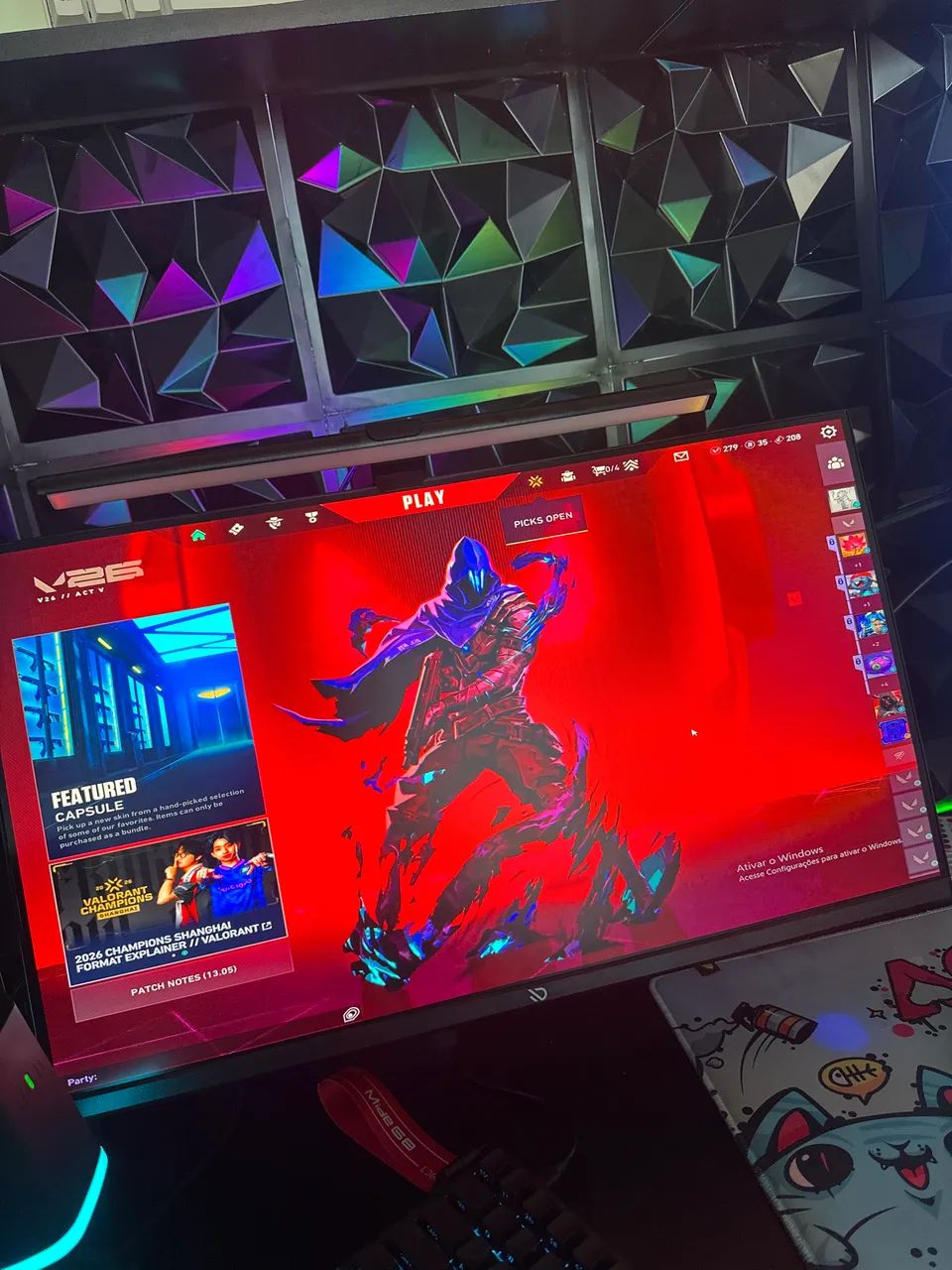 Monitor 260hz FLY 1ms 24.5" 